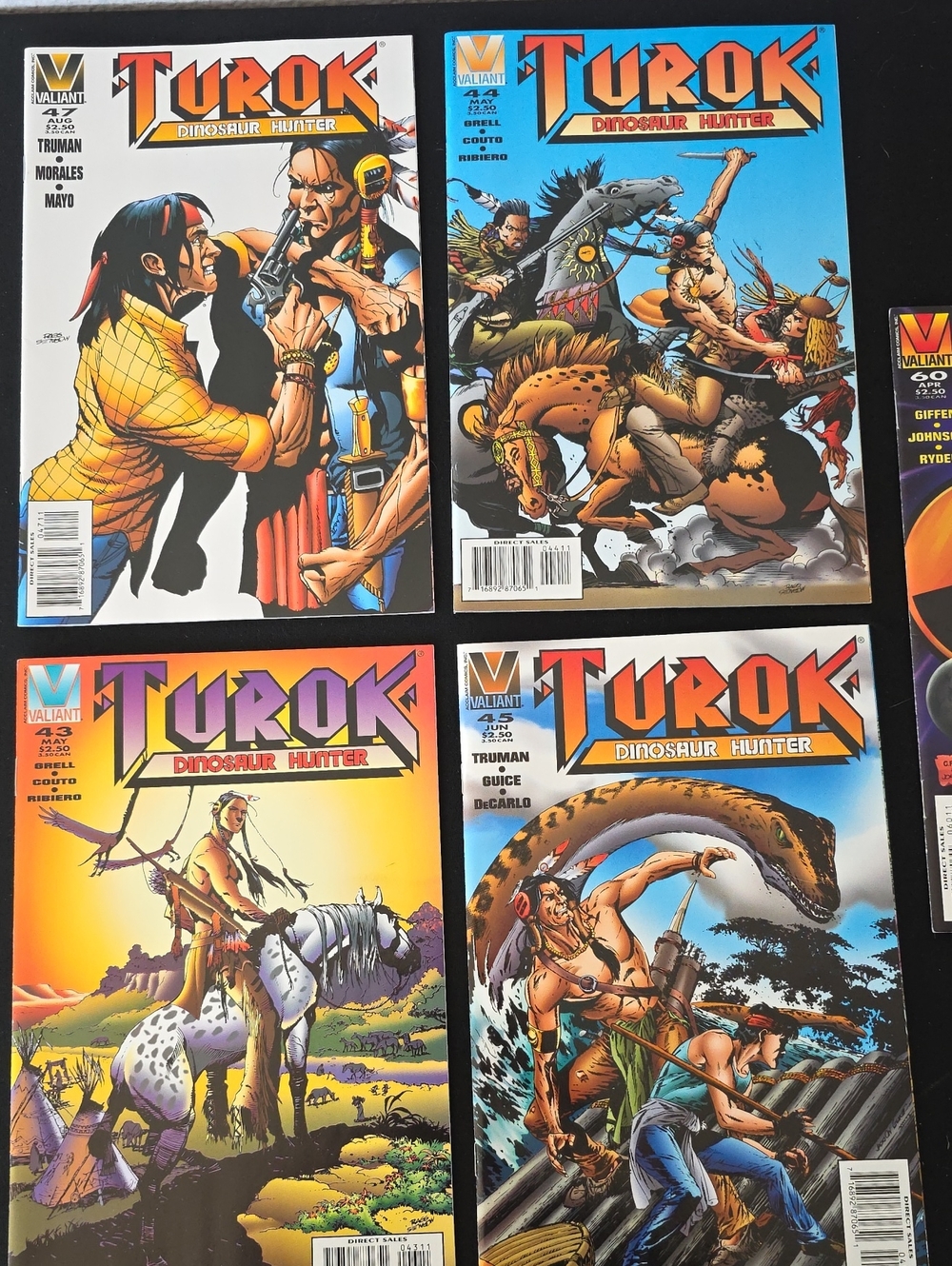 Turok Comic Book Bundle Of 4